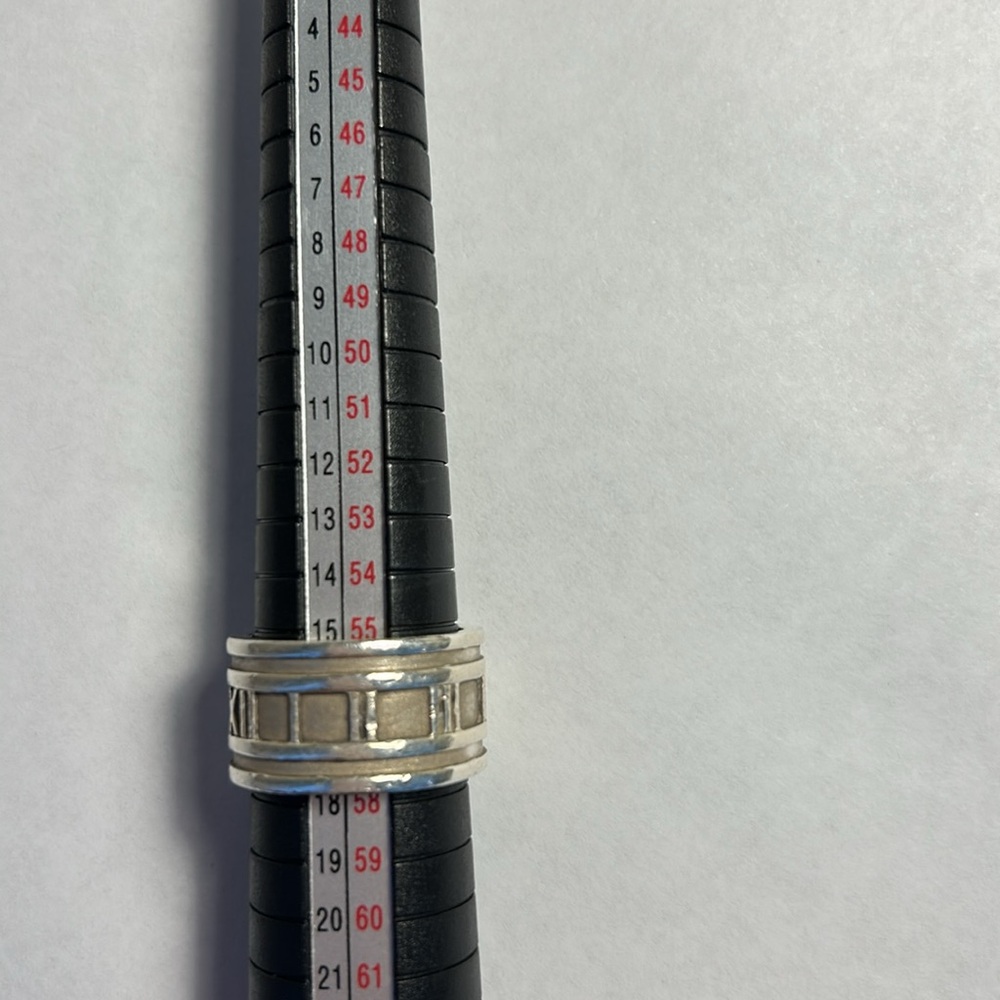 Tiffany & Company Atlas Roman Numeral Ring - Picture 9 of 9